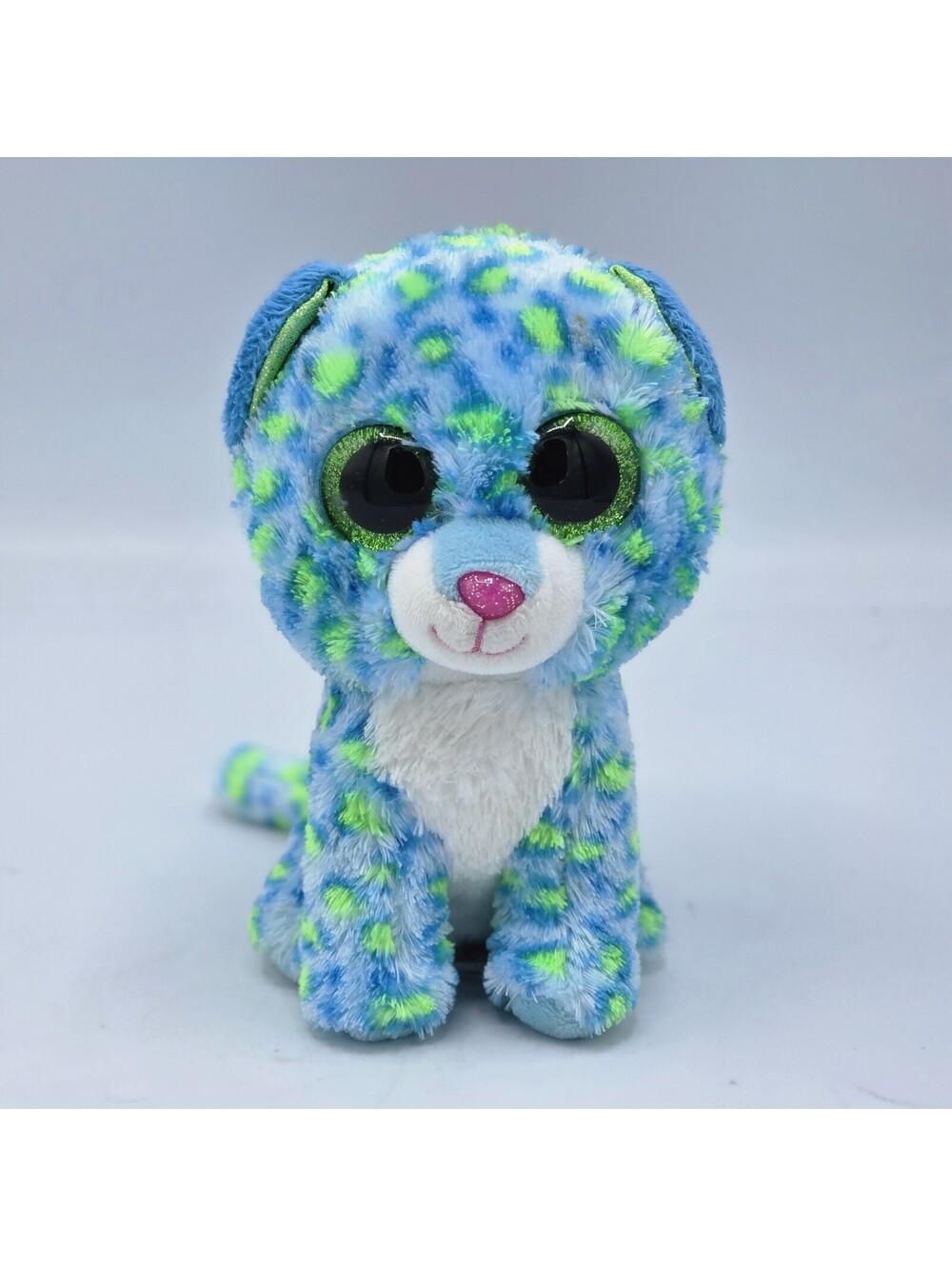 TY Beanie Boo “Leona” the Blue Leopard (6 inch)